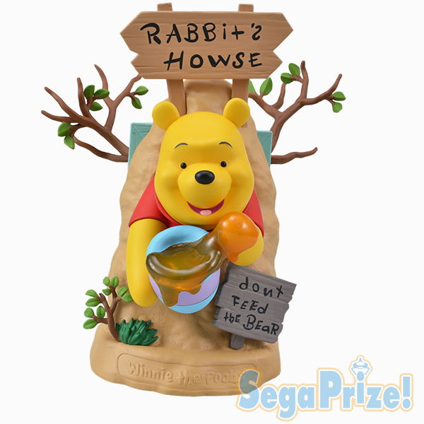Disney LPM Winnie The Pooh In The Rabbit House 18cm